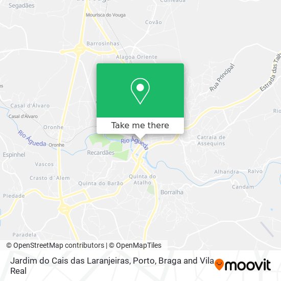 Jardim do Cais das Laranjeiras map
