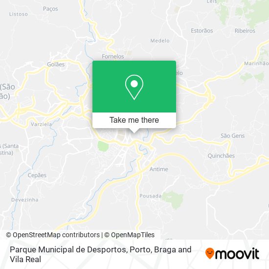 Parque Municipal de Desportos map