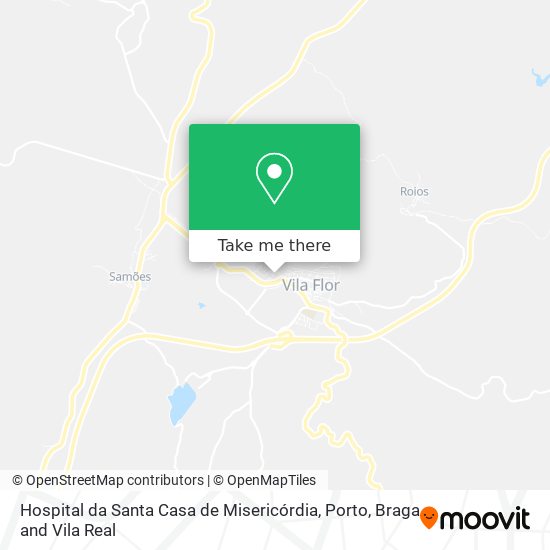 Hospital da Santa Casa de Misericórdia map