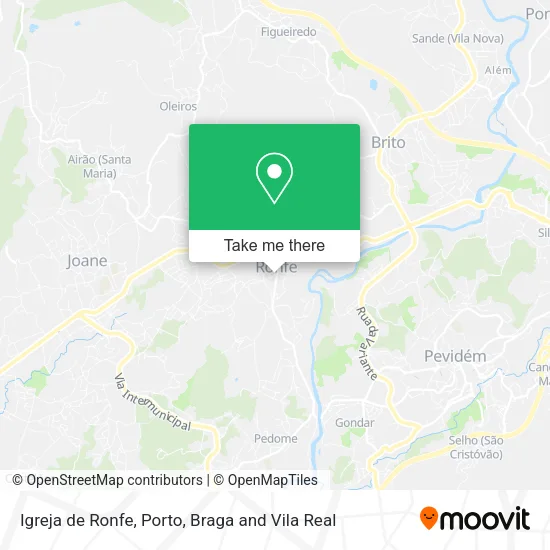 Igreja de Ronfe map