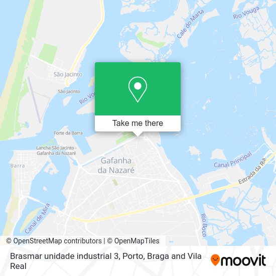 Brasmar unidade industrial 3 map