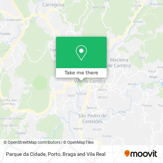 Parque da Cidade map