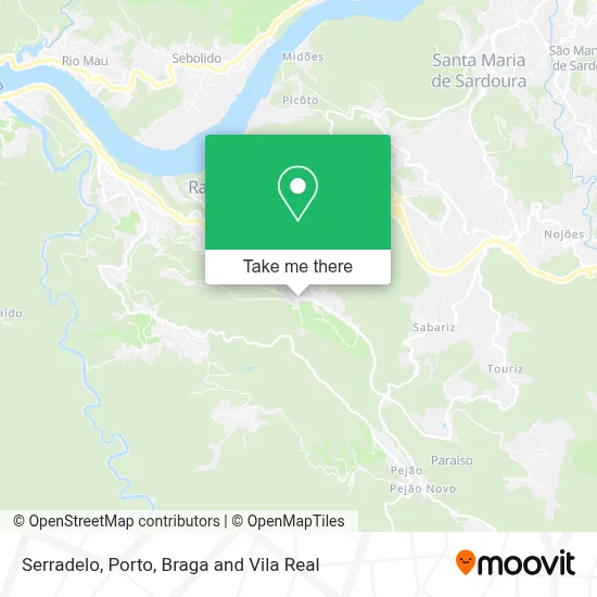 Serradelo map