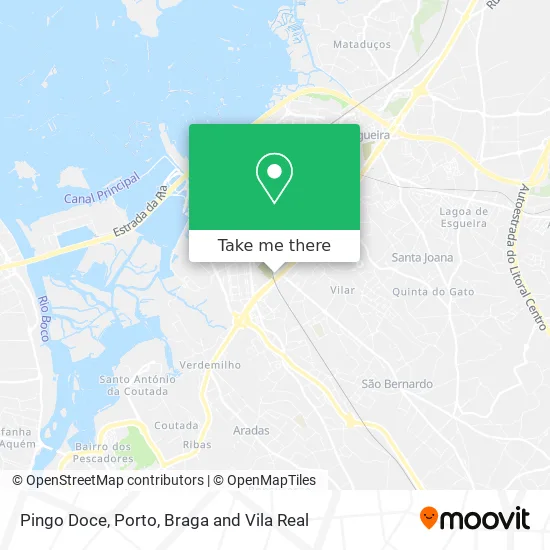 Pingo Doce map