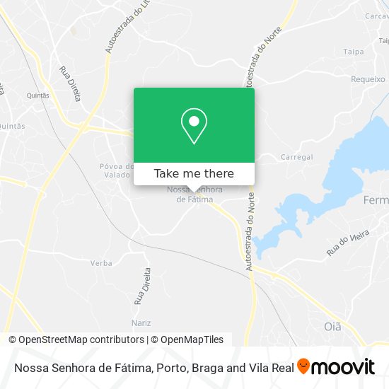 Nossa Senhora de Fátima map
