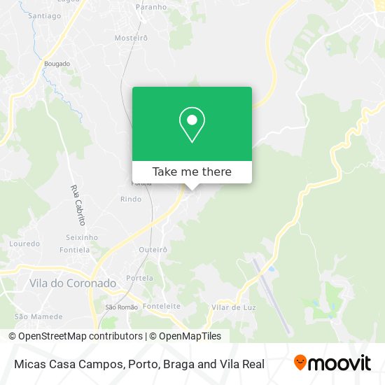 Micas Casa Campos map