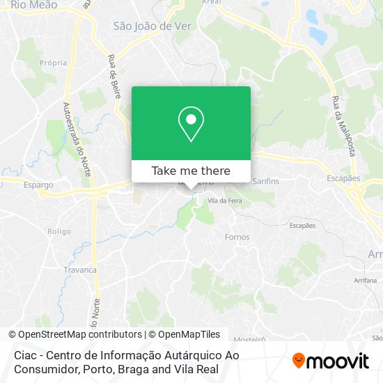 Ciac - Centro de Informação Autárquico Ao Consumidor map