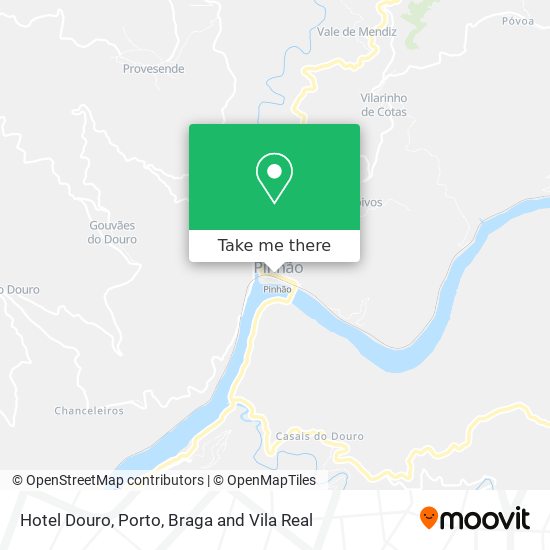 Hotel Douro map