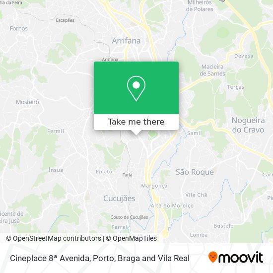 Cineplace 8ª Avenida map