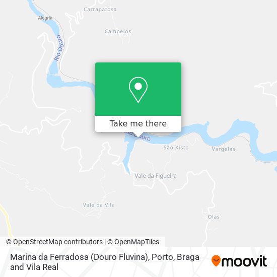Marina da Ferradosa (Douro Fluvina) map