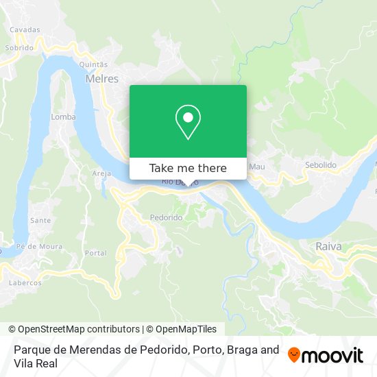 Parque de Merendas de Pedorido map