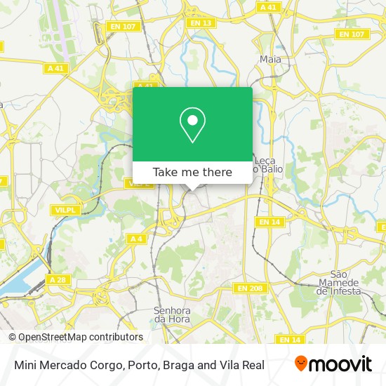 Mini Mercado Corgo map