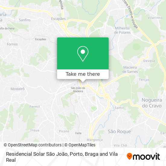 Residencial Solar São João mapa