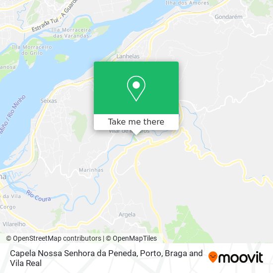 Capela Nossa Senhora da Peneda map