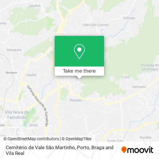 Cemitério de Vale São Martinho map