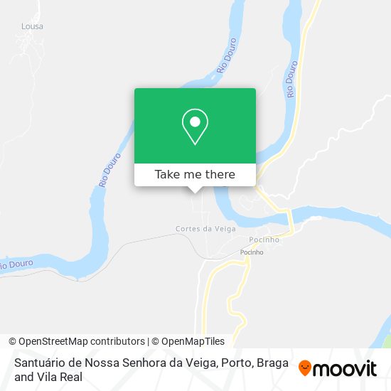 Santuário de Nossa Senhora da Veiga map