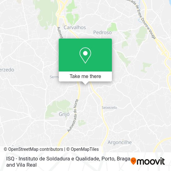 ISQ - Instituto de Soldadura e Qualidade map