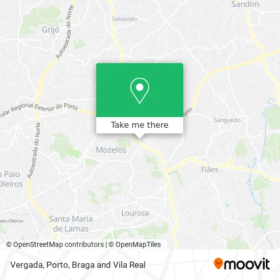Vergada map