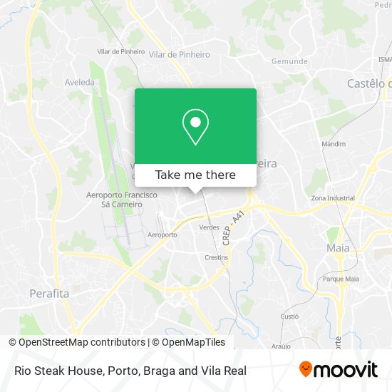 Rio Steak House map