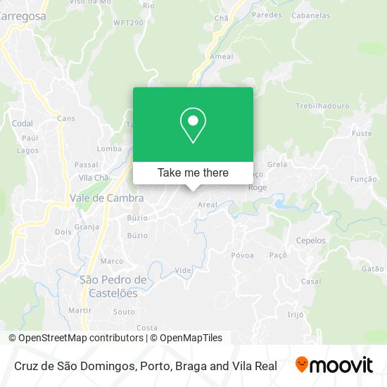 Cruz de São Domingos map