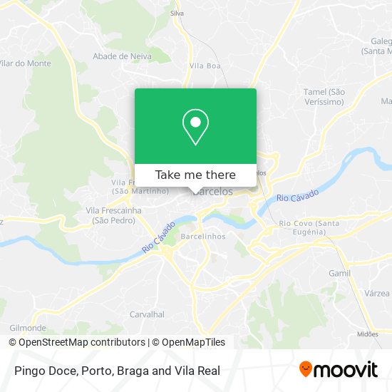 Pingo Doce map