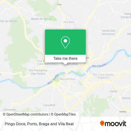 Pingo Doce map