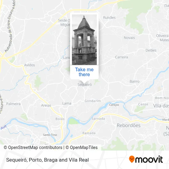 Sequeiró map