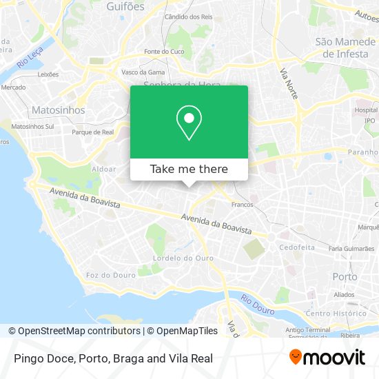 Pingo Doce map