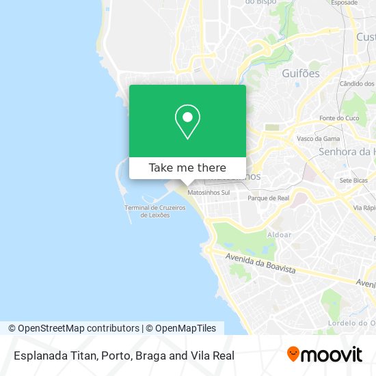 Esplanada Titan mapa