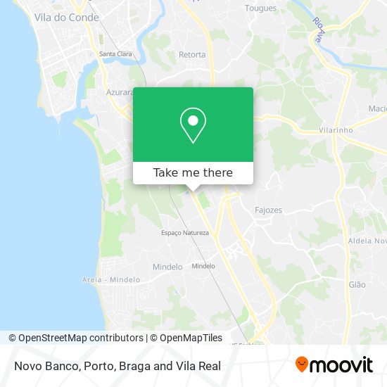 Novo Banco map