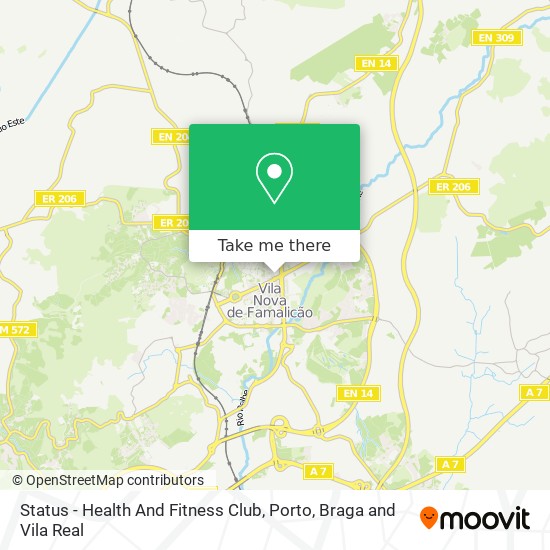 Status - Health And Fitness Club map