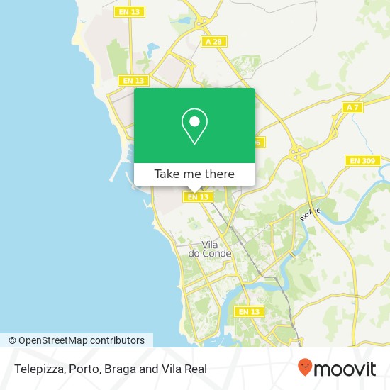 Telepizza map