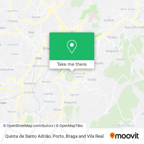 Quinta de Santo Adrião map