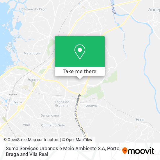 Suma Serviços Urbanos e Meio Ambiente S.A map