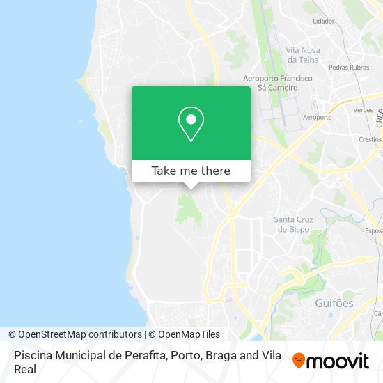 Piscina Municipal de Perafita map