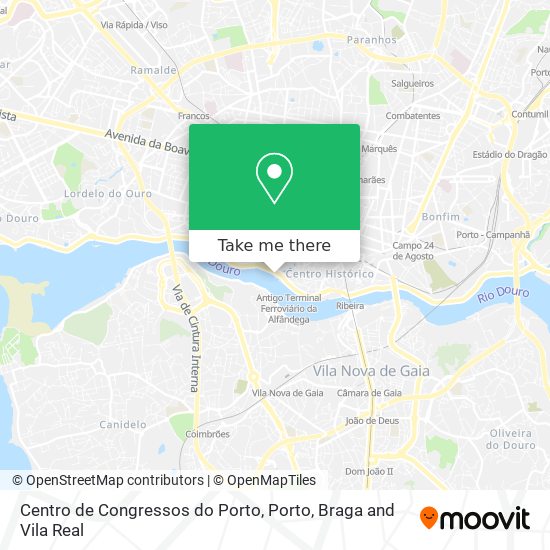 Centro de Congressos do Porto map