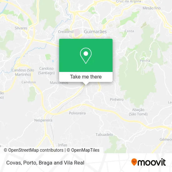 Covas map