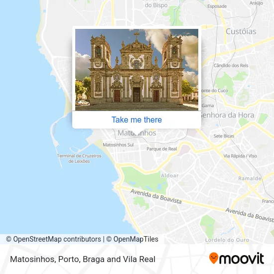 Matosinhos map