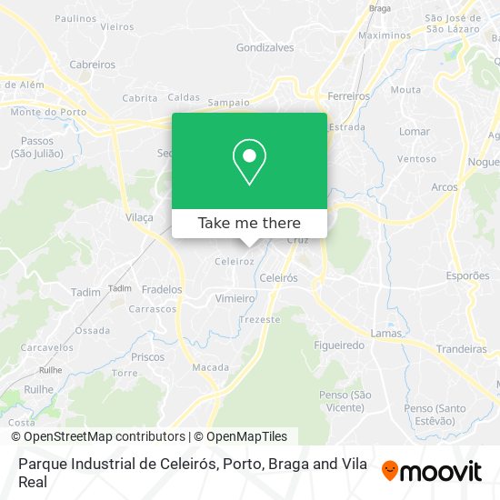 Parque Industrial de Celeirós map