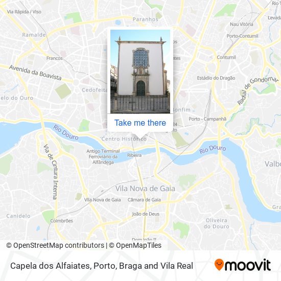 Capela dos Alfaiates map
