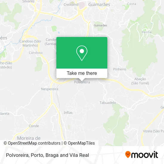 Polvoreira map