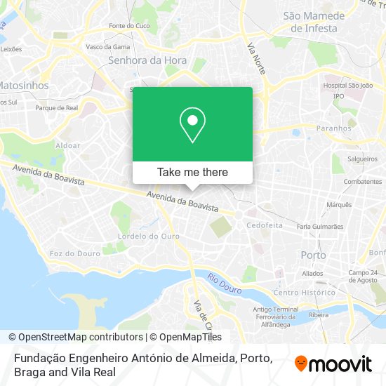 Fundação Engenheiro António de Almeida map