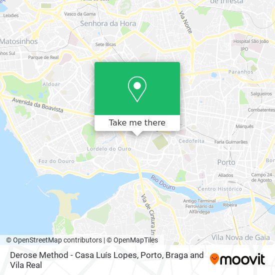 Derose Method - Casa Luís Lopes map