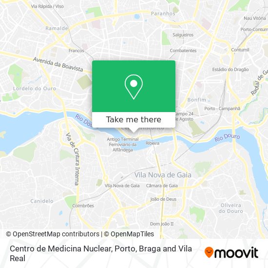 Centro de Medicina Nuclear map