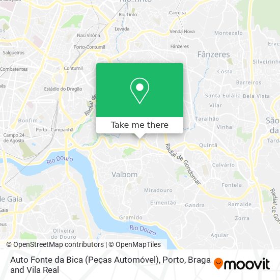 Auto Fonte da Bica (Peças Automóvel) map