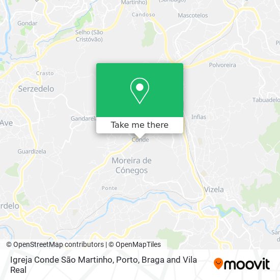 Igreja Conde São Martinho map