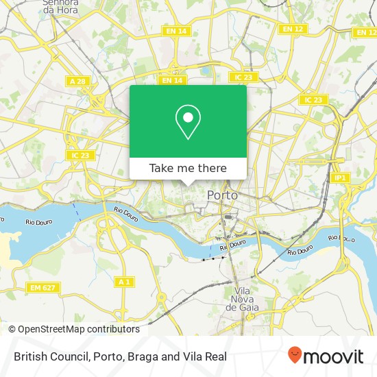 British Council mapa