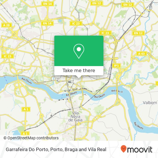 Garrafeira Do Porto map