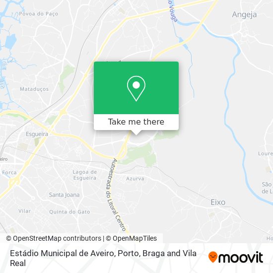 Estádio Municipal de Aveiro map