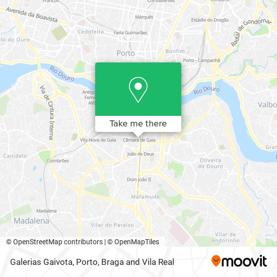 Galerias Gaivota map